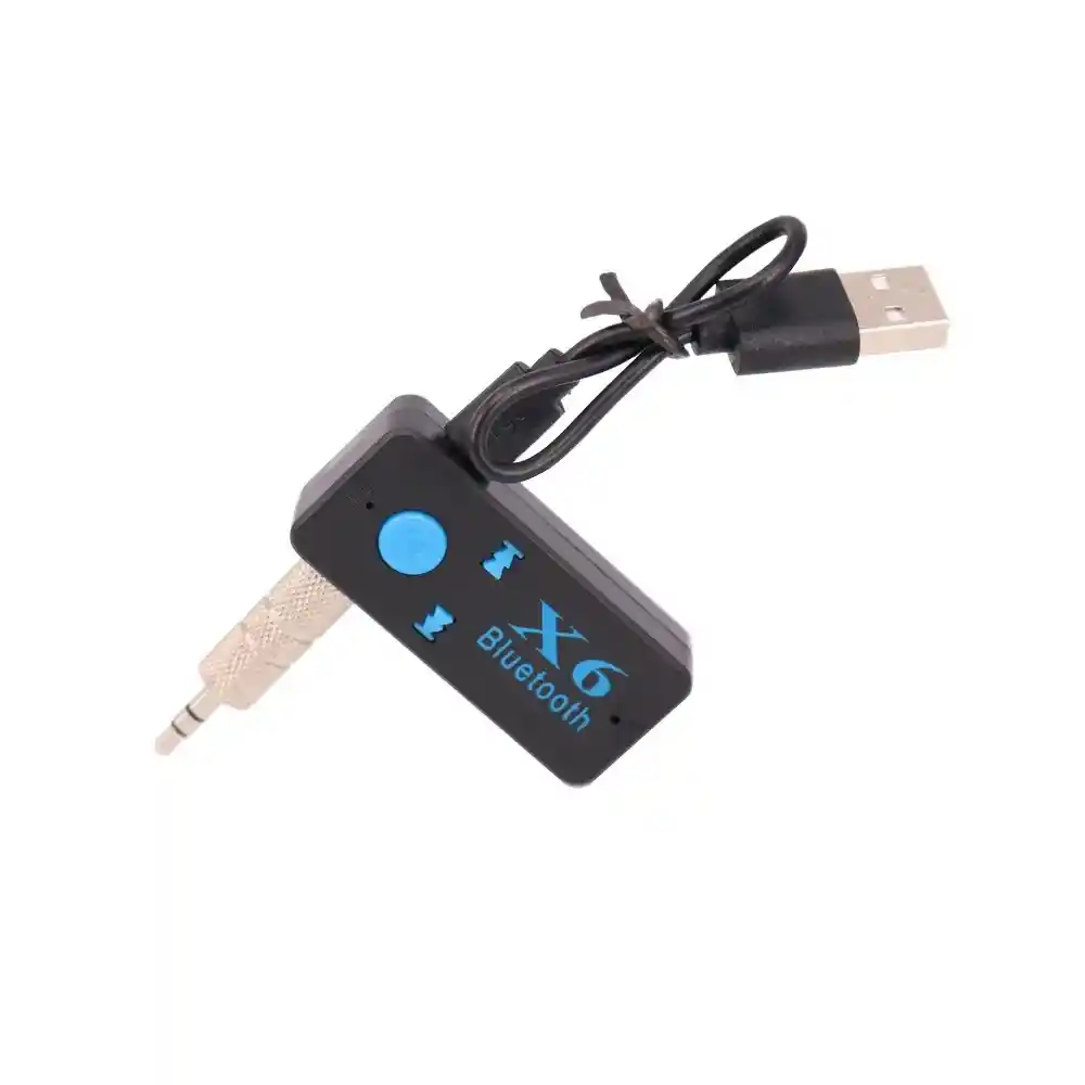 Adaptador Bluetooth De Audio X6 Microfono | Ranura Micro Sd