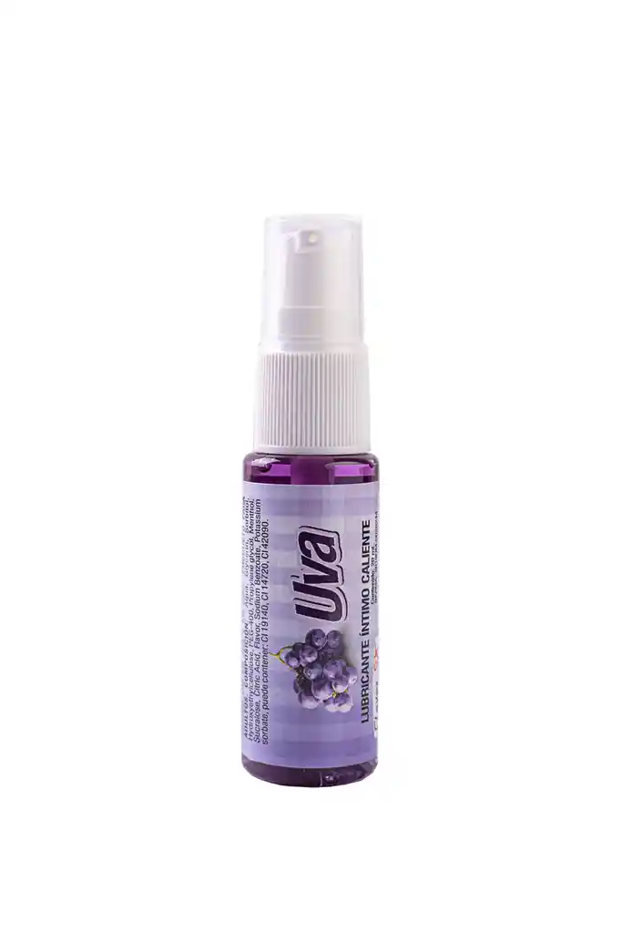 Lubricante Íntimo Caliente Flavor Uva 20 Ml