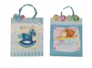 Bolsa De Regalo Baby Shower Azul