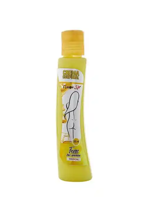 Crema Humectante Corporal Flavor Tropical 120 Ml