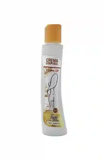 Crema Humectante Corporal Flavor Coco Vainilla 120 Ml