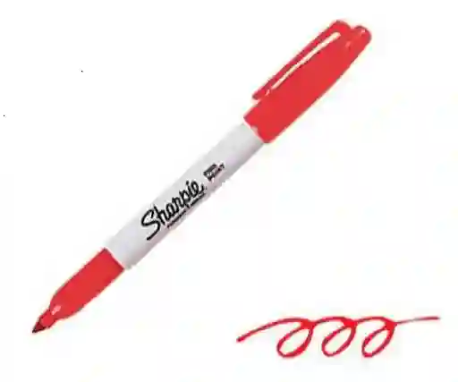 Marcador Sharpie Rojo