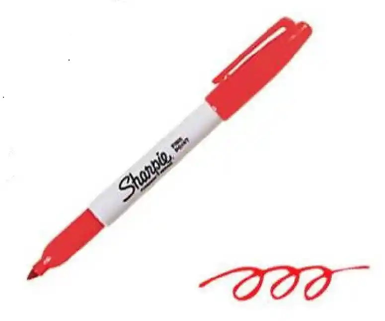 Marcador Sharpie Rojo