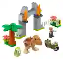 Lego Duplo Jurassic World Fuga Del T-rex Y Triceratops 10939