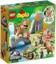 Lego Duplo Jurassic World Fuga Del T-rex Y Triceratops 10939