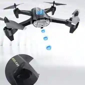 Dron Disparado De Hidrogel Con Camara
