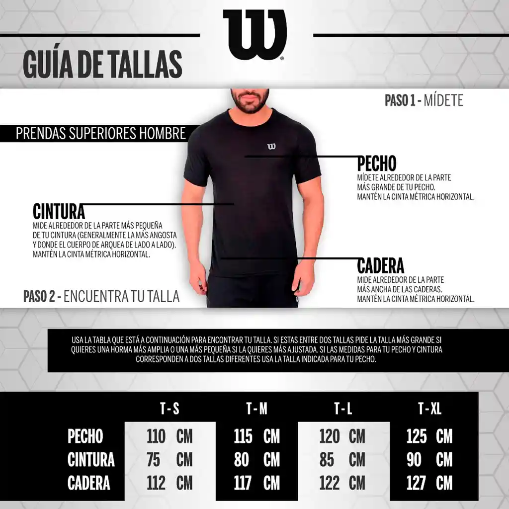 Buzo Saco Capucha Deportivo Con Cierre Wilson French 98290 Caballero Negro S
