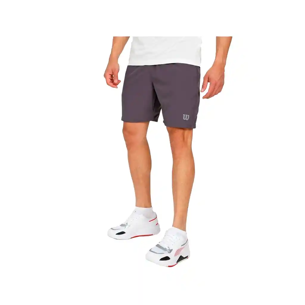 Pantaloneta Deportiva Short Wilson Flex 98242 Hombre Crossfit Gris Xl