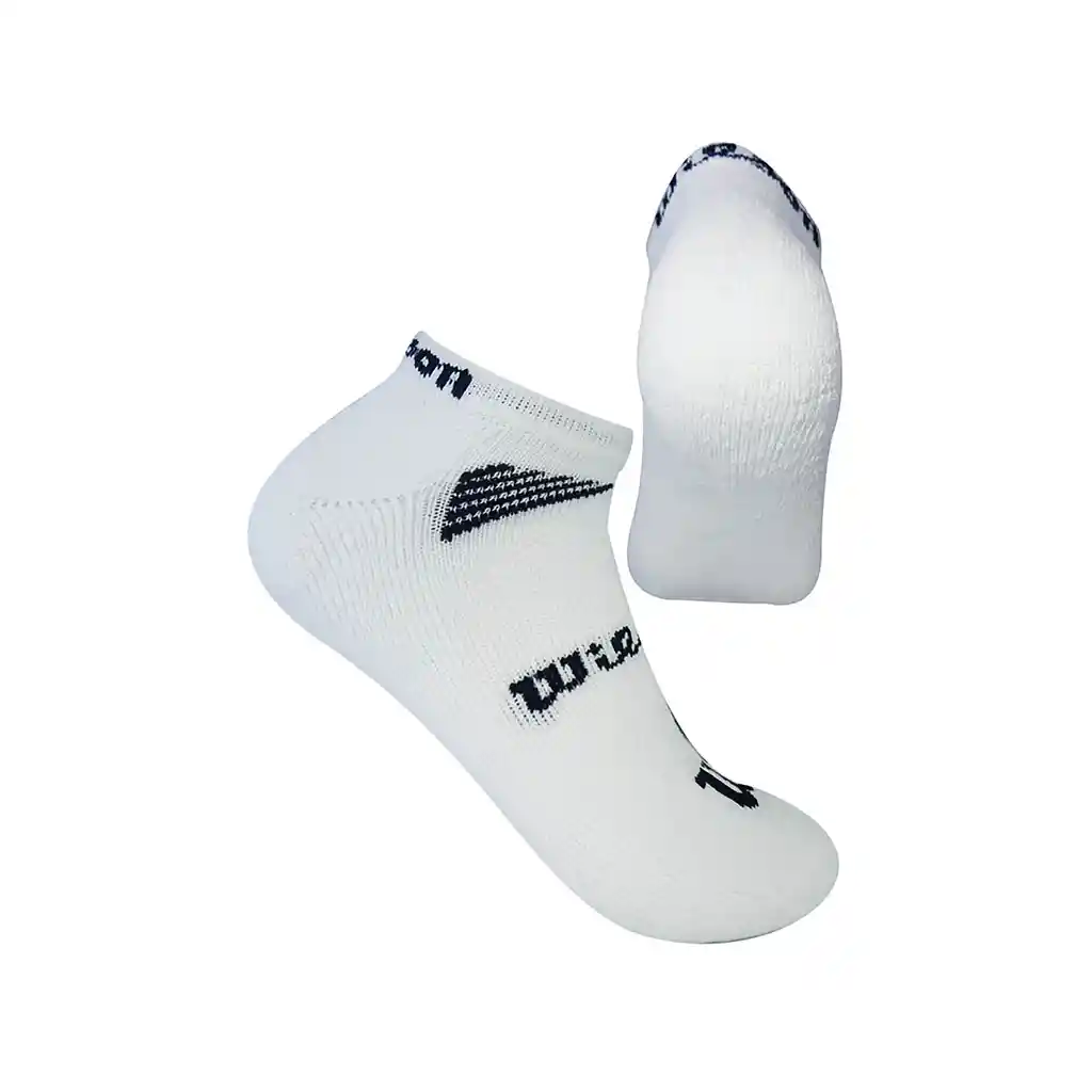 3 Pares Medias Tobilleras Unisex Wilson Calcetin Hombre Mujer