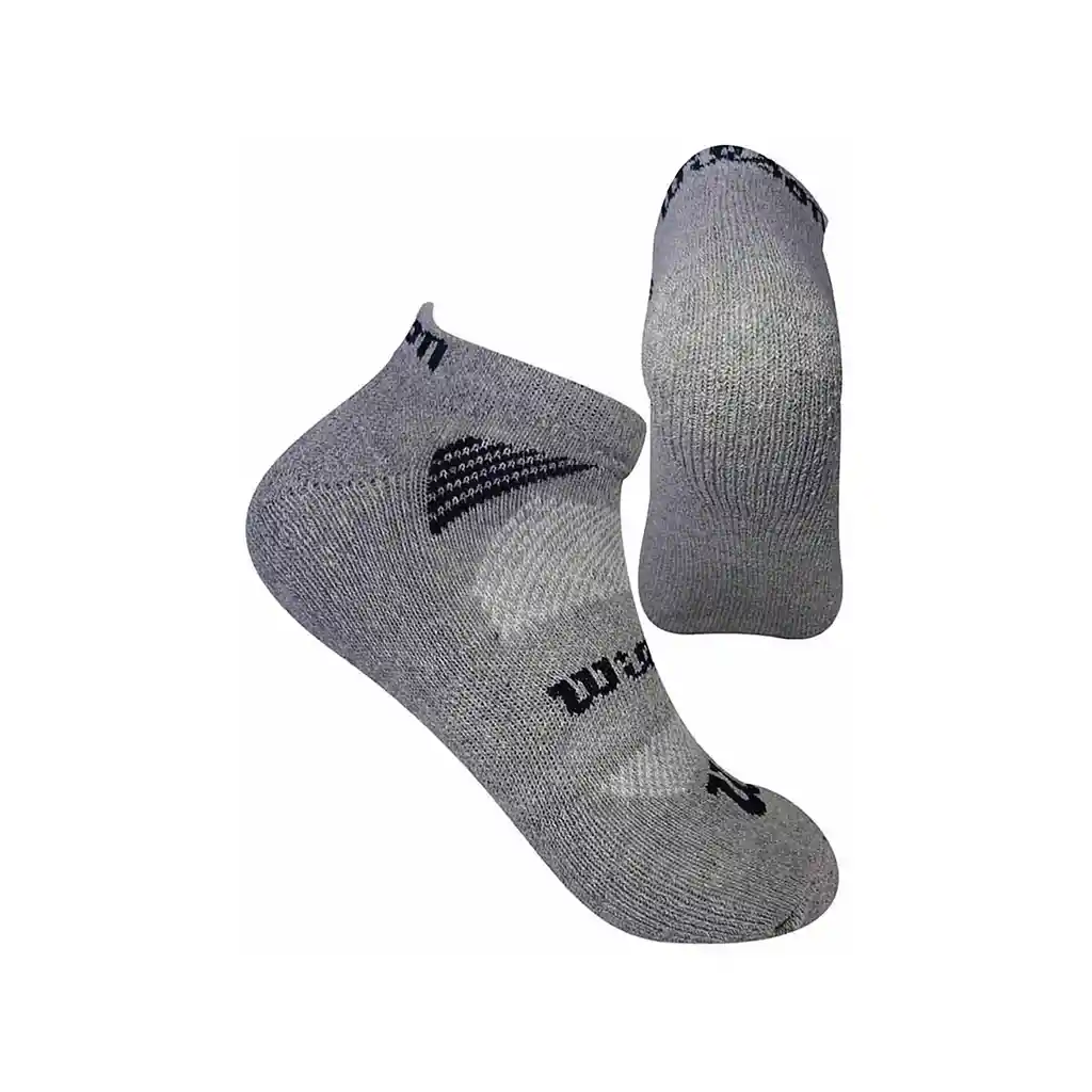 3 Pares Medias Tobilleras Unisex Wilson Calcetin Hombre Mujer