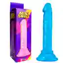 Dildo Small 12cm Pene Pequeño Consolador Con Chupa Para Novatos