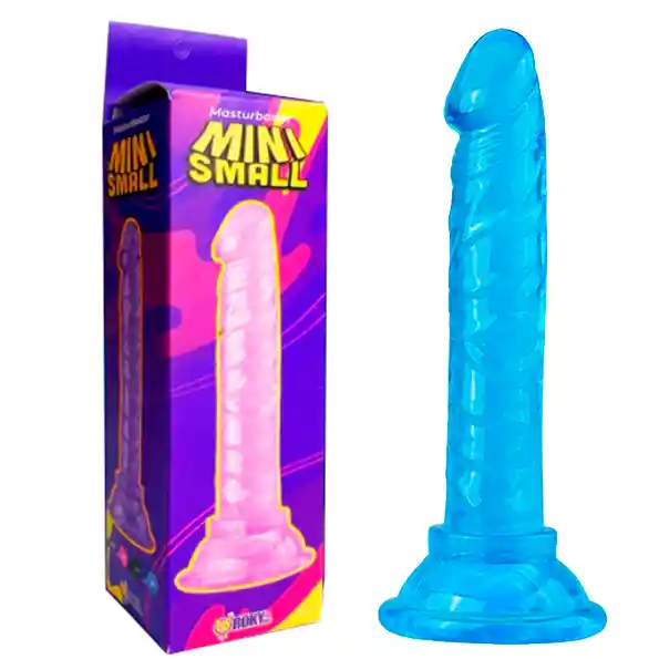 Dildo Small 12cm Pene Pequeño Consolador Con Chupa Para Novatos