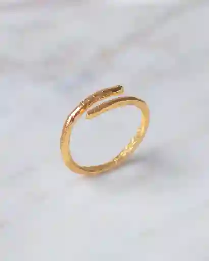 Anillo Ramita Anturio Abierto Logrado