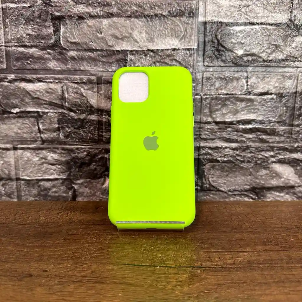 Estuche Iphone 11 Pro - Verde En Silicona