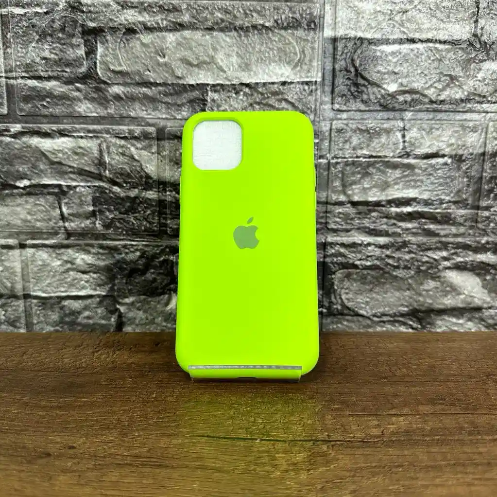 Estuche Iphone 11 Pro - Verde En Silicona