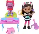 Gabbys Dollhouse Kitty Karaoke Set Figuras De Juguete Gaby