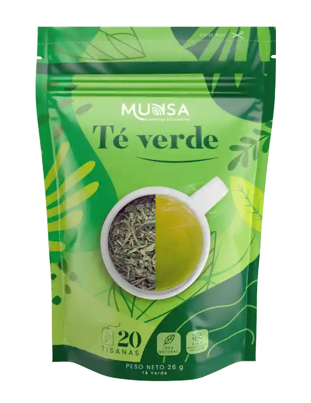 Te Verde Green Tea 26g Munsa