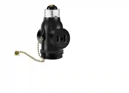 Convertidor Adaptador Plafon 2toma Corrientes Para Bombillo