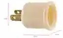 Adaptador Enchufe Convierte Toma Corrientes Para Bombillo