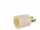 Adaptador Enchufe Convierte Toma Corrientes Para Bombillo