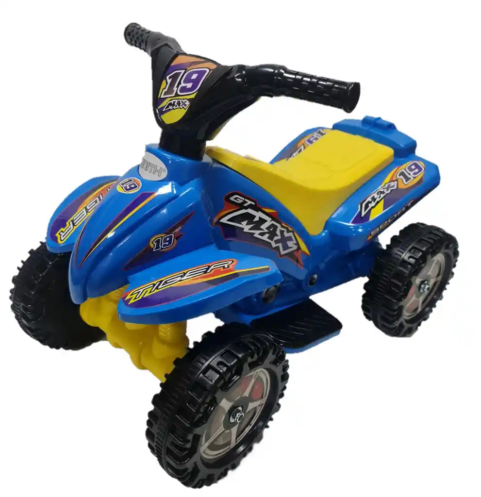 Mini Cuatrimoto Bebes Niños Niñas Moto Eléctrica Bebe Ref. Gt Azul