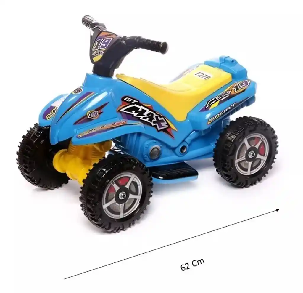 Mini Cuatrimoto Bebes Niños Niñas Moto Eléctrica Bebe Ref. Gt Azul