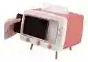 Servilletero De Mesa Hogar Con Soporte De Celular Diseñó Tv