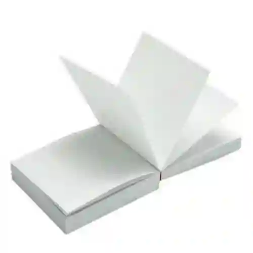 Taco De Papel Bond Blanco X 250 H 8x8 Cm