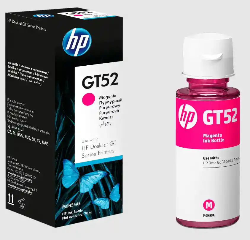 Tinta Hp Gt52 Magenta Original M0h55al