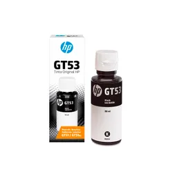 Tinta Hp Gt53 Negro Original