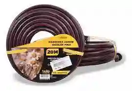 Manguera Agua Jardin Riego X 20 Mts Fenix Bicolor Trabajo Pesado Acoplada
