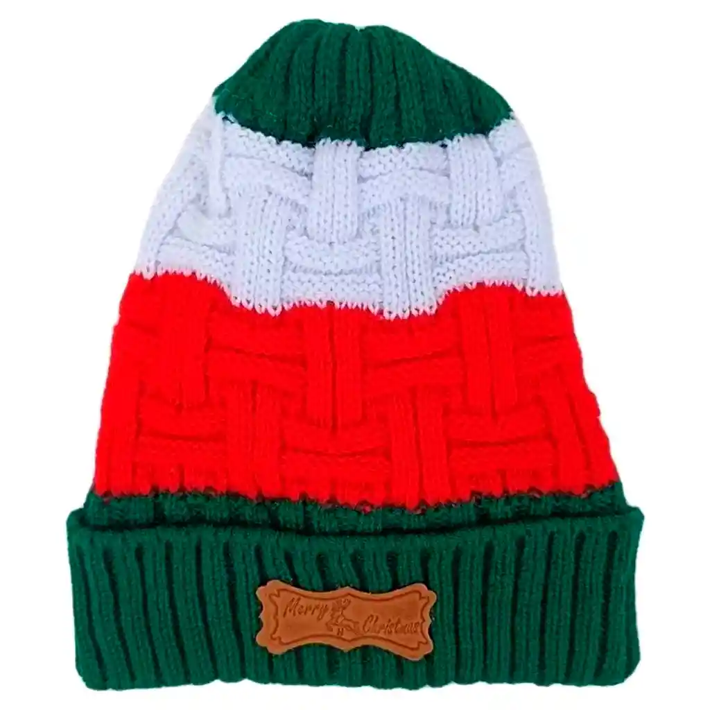 Gorro Lana Navidad Térmico Hombre Mujer Y Niños