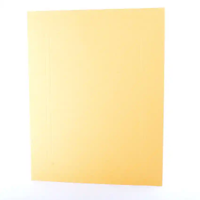 Carpeta Kimberly Color Amarillo O Blanco Granito X5 Unidades