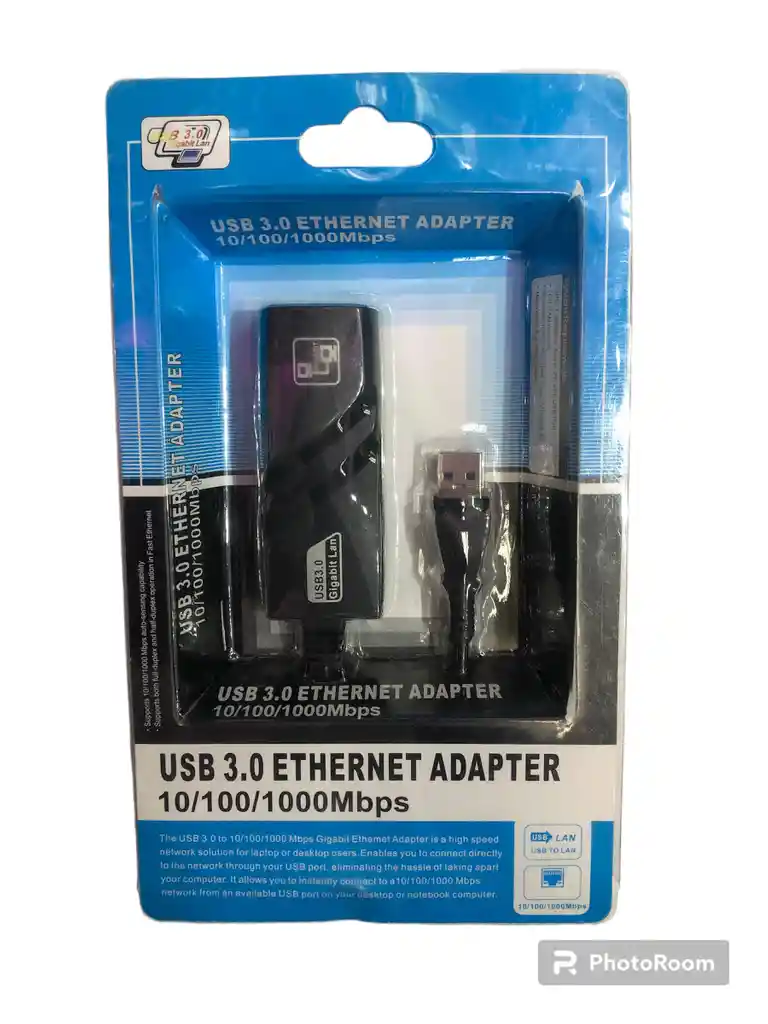 Adaptador Usb 3.0 A Rj45 Gigabit Ethernet