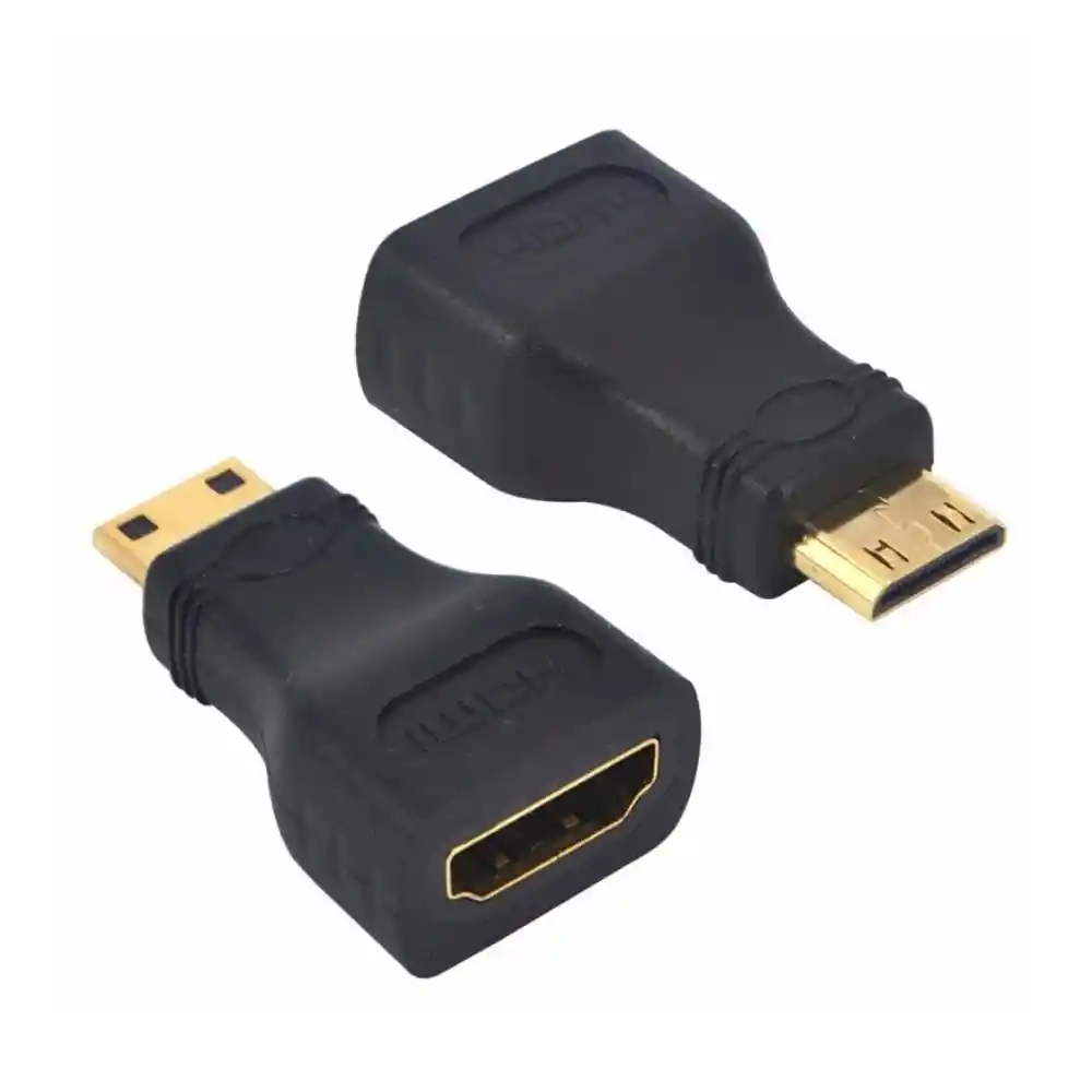 Adaptador Convertidor Mini Hdmi Macho A Hdmi Hembra