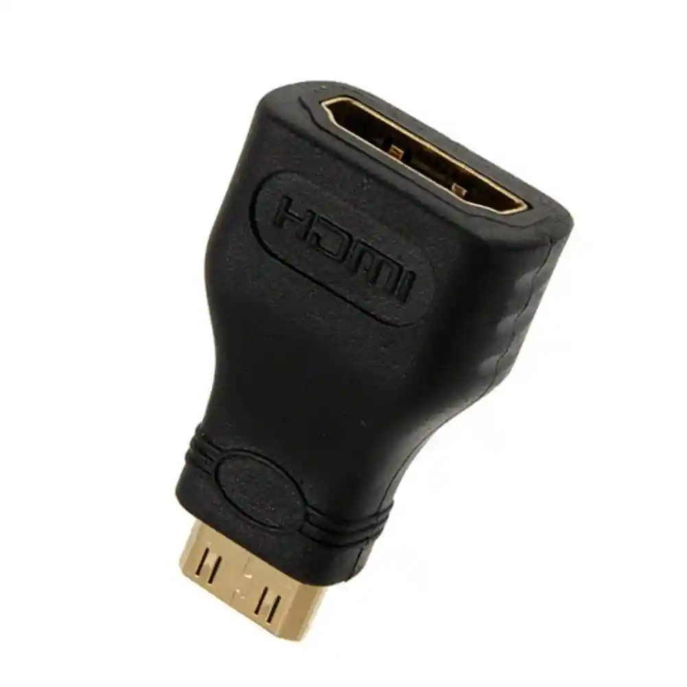 Adaptador Convertidor Mini Hdmi Macho A Hdmi Hembra