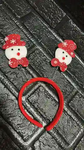 Diadema Navidad Muñeco De Nieve