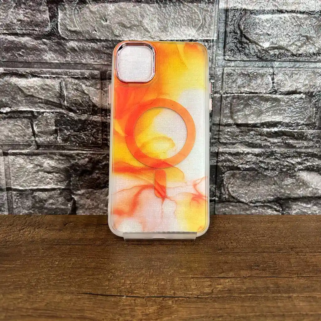 Estuche Iphone 11 Pro Max - Naranjado