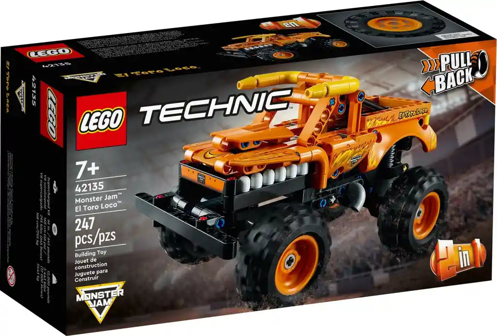 Lego® Technic Monster Jam El Toro Loco 42135 Pzs247