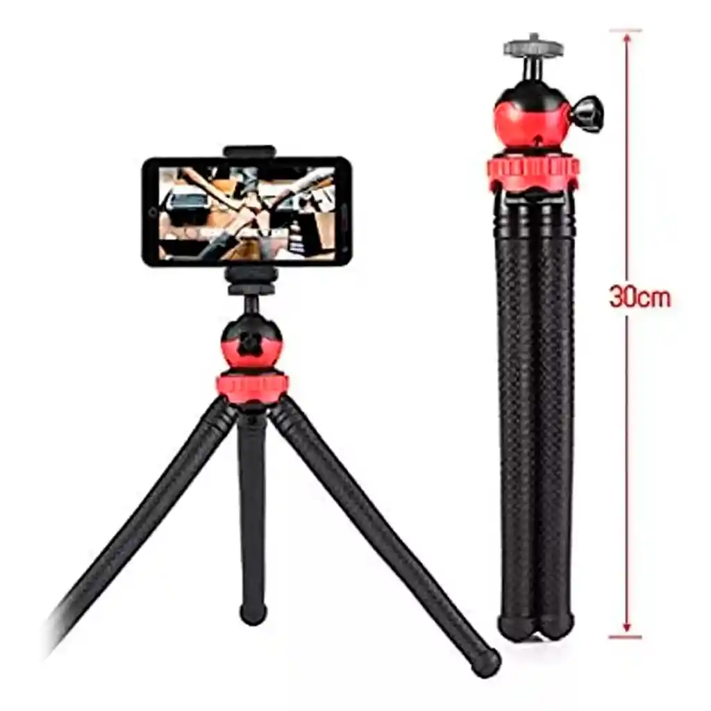 Tripode Soporte Flexible Pro Pulpo Celular Cámara Y Gopro