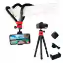 Tripode Soporte Flexible Pro Pulpo Celular Cámara Y Gopro