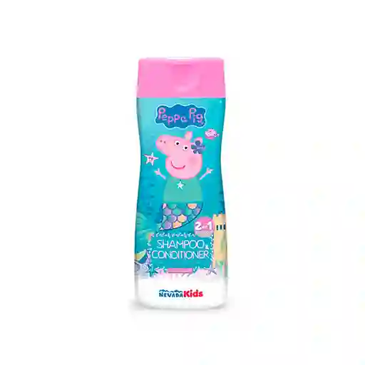 Nevada Kids Shampoo + Acondicionador 2en1 Niña Edición Peppa Pig 473 Ml