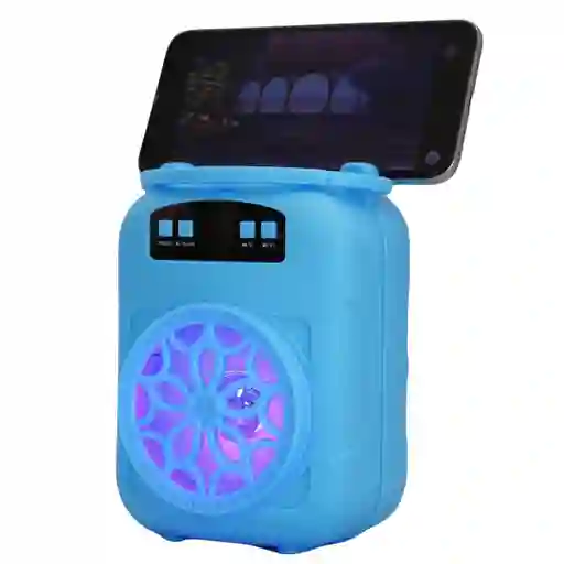 Parlante Portátil Led Sonido Potente + Luces Vibrantes