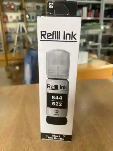 Tinta Refill Para Epson 504 /544 Color Negro 70ml
