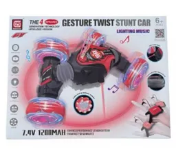Carro 360 A Control Remoto Musical Con Manilla Y Sensor