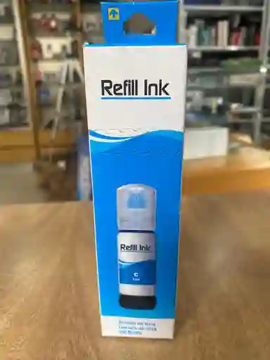 Tinta Refill Para Epson 504/544 70ml Color Azul