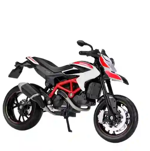 Moto Ducati Hypermotard Sp 2013 Vehículo A Escala 1:12