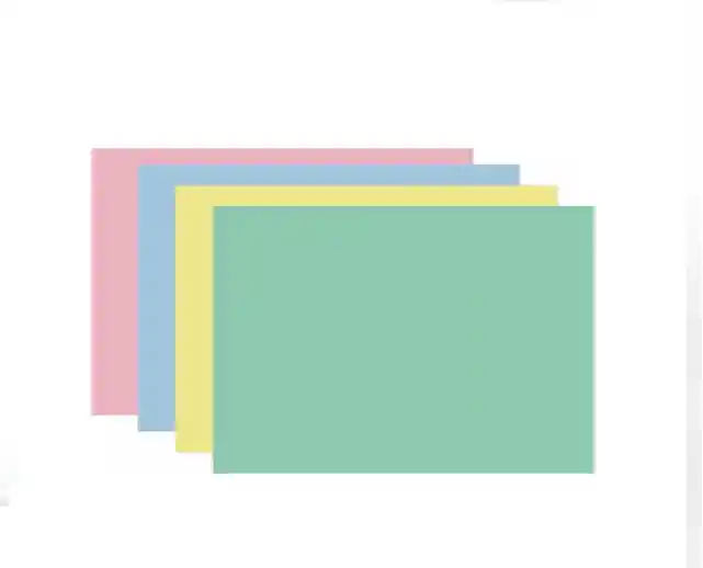 Cartulina Pequeña (fichas Bibliograficas) X100