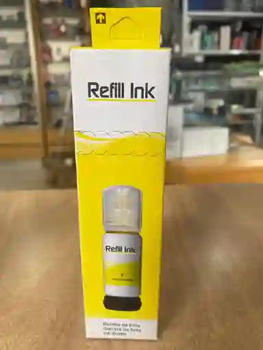 Tinta Refill Para Epson 504/544 Color Amarillo 70ml