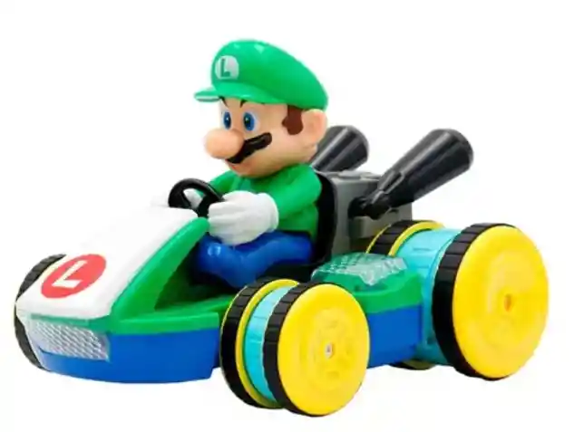 Carro Control Remoto Mario Bros Kart Luces Juguete Grande